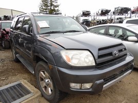 2003 TOYOTA 4RUNNER LIMITED GRAY 4.7L AT 4WD Z18143